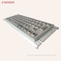 Metal Keyboard with Touch Pad